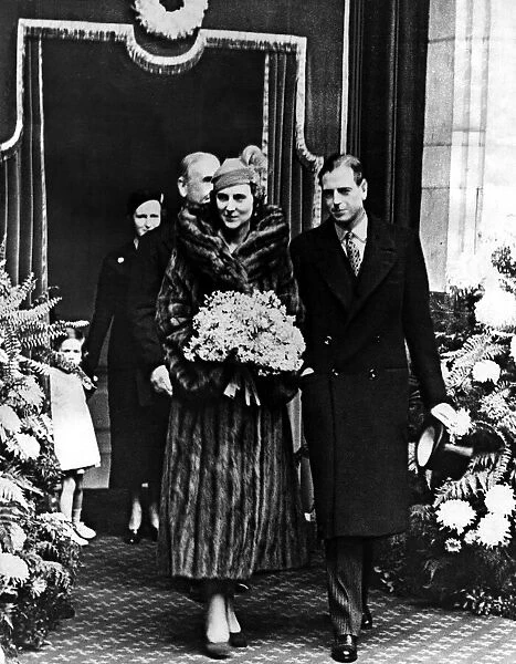 Prince George and Princess Marina - The Duke and Duchess of Kent The Happy Bride