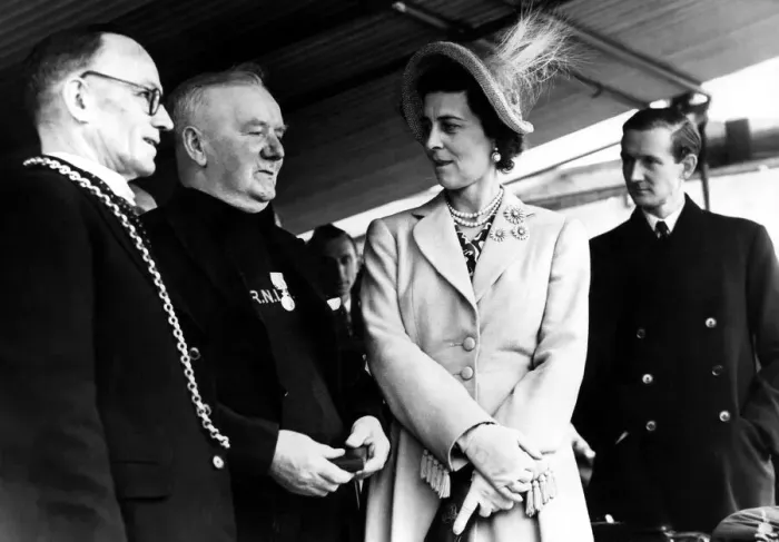 Framed Print : Prince George and Princess Marina - The Duke and Duchess of Kent North East Royal