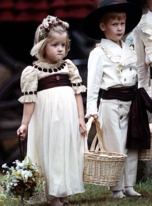 Framed Print : Prince Harry and his cousin Eleanor Fellowes ath the wedding of Viscount Althorp