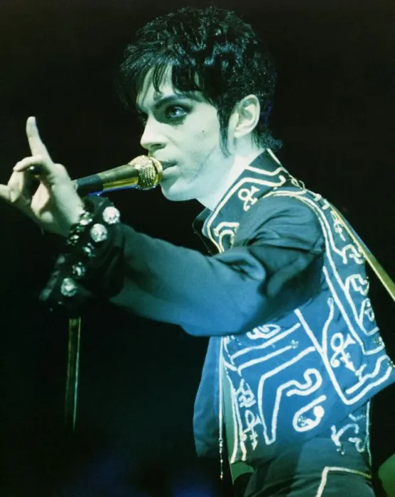 Framed Print : Prince performing on stage during his Ultimate Live Experience Tour Framed Print : Prince performing on stage during his Ultimate Live Experience Tour