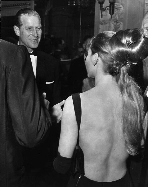 Prince Philip attends the premiere of the the film 'The Agony And The Ecstasy'
