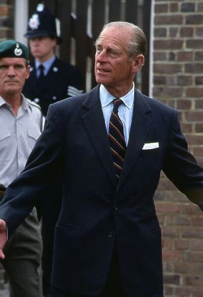 Prince Philip, Duke of Edinburgh in Deal, Kent. September 1989