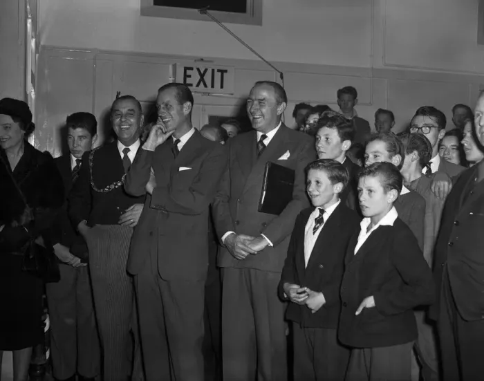Framed Print : Prince Philip, Duke of Edinburgh at Eagle House Youth Club, Bristol. 29th October 1959