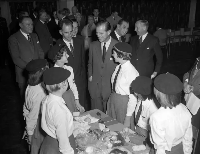 Framed Print : Prince Philip, Duke of Edinburgh at Lockleaze School (Wheatsheaf Club), Bristol Framed Print : Prince Philip, Duke of Edinburgh at Lockleaze School (Wheatsheaf Club), Bristol