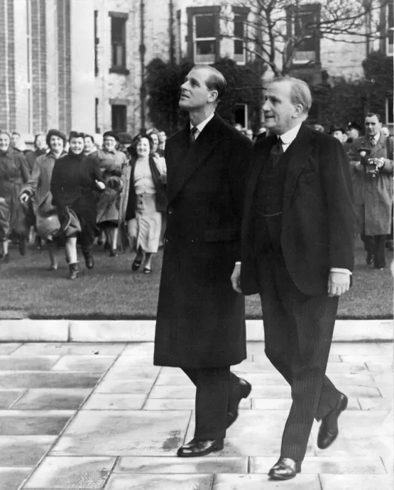 Framed Print : Prince Philip, Duke of Edinburgh, in Newcastle to open the Stephenson Building Framed Print : Prince Philip, Duke of Edinburgh, in Newcastle to open the Stephenson Building