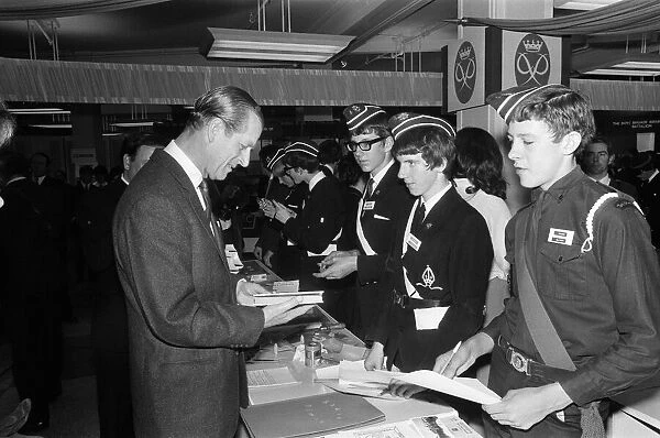 Prince Philip, Duke of Edinburgh, pictured during a visit to Birmingham