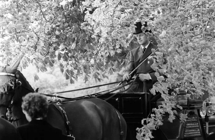 Framed Print : Prince Philip, Duke of Edinburgh, at the Royal Windsor Horse Show