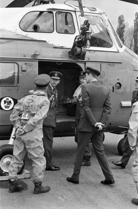 Framed Print : Prince Philip, Duke of Edinburgh, on a visit to RAF Tern Hill, Shropshire. 30th May 1972 Framed Print : Prince Philip, Duke of Edinburgh, on a visit to RAF Tern Hill, Shropshire. 30th May 1972