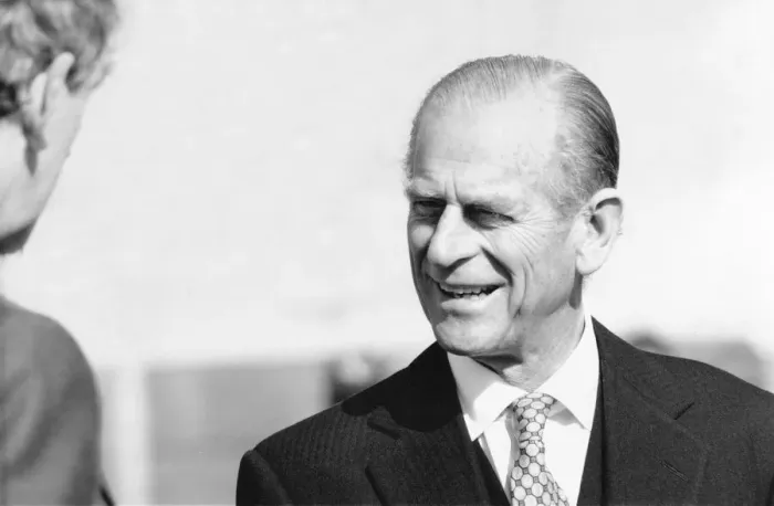 Framed Print : Prince Philip, Duke of Edinburgh, visits Blyth Yacht Club in Northumberland 12th