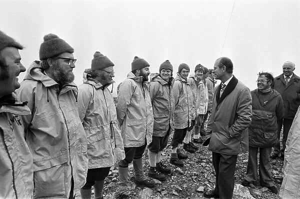 Prince Philip, Duke of Edinburgh visits Braemar. 2nd July 1978
