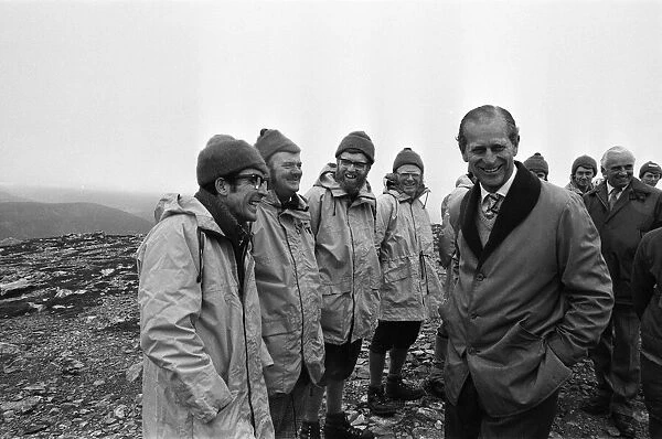 Prince Philip, Duke of Edinburgh visits Braemar. 2nd July 1978