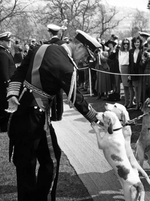 Framed Print : Prince Philip, Duke of Edinburgh visits Britannia Royal Naval College, Dartmouth Framed Print : Prince Philip, Duke of Edinburgh visits Britannia Royal Naval College, Dartmouth