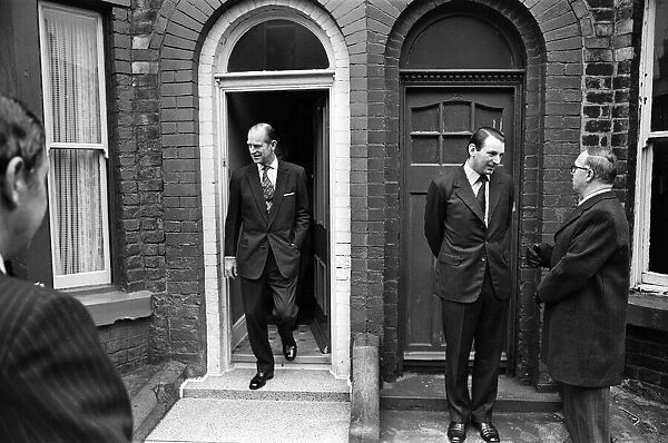 Prince Philip, Duke of Edinburgh visits Martensen Street, Wavertree, Liverpool