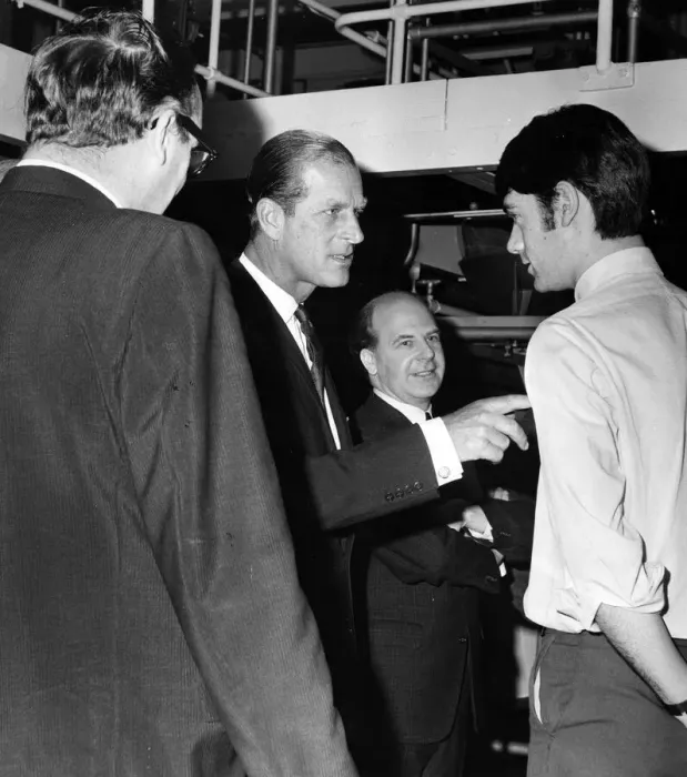 Framed Print : Prince Philip, Duke of Edinburgh visits Salford University, where he is Chancellor Framed Print : Prince Philip, Duke of Edinburgh visits Salford University, where he is Chancellor