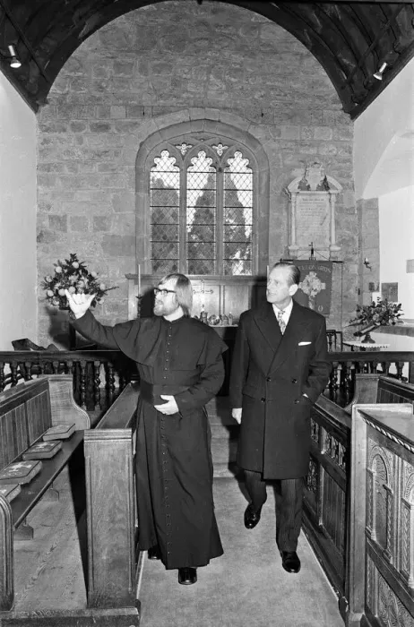 Framed Print : Prince Philip, Duke of Edinburgh visits St Leonards Church, Ryton-on-Dunsmore Framed Print : Prince Philip, Duke of Edinburgh visits St Leonards Church, Ryton-on-Dunsmore