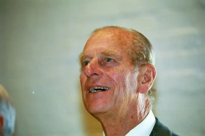 Framed Print : Prince Philip, Duke of Edinburgh, at the Washington Millennium Centre 19th July