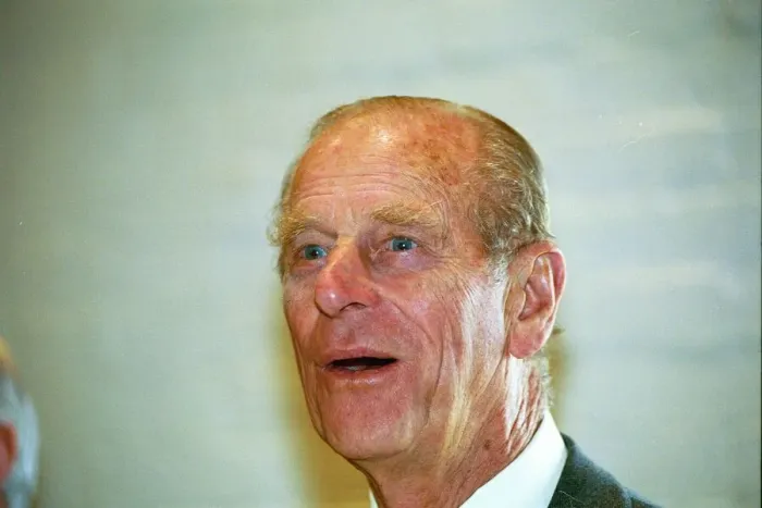 Framed Print : Prince Philip, Duke of Edinburgh, at the Washington Millennium Centre 19th July