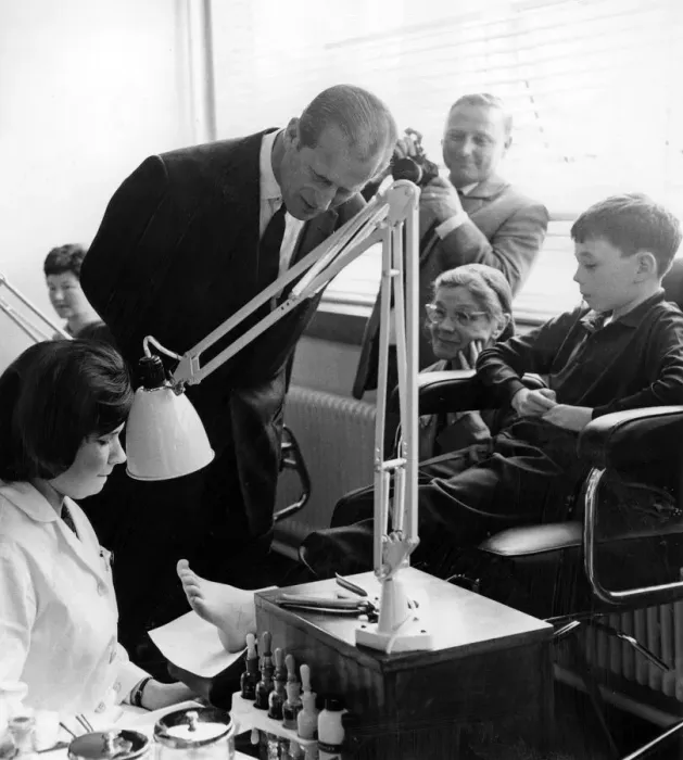Framed Print : Prince Philip, Duke of Edinburgh watches Janice Preston, 7 Framed Print : Prince Philip, Duke of Edinburgh watches Janice Preston, 7