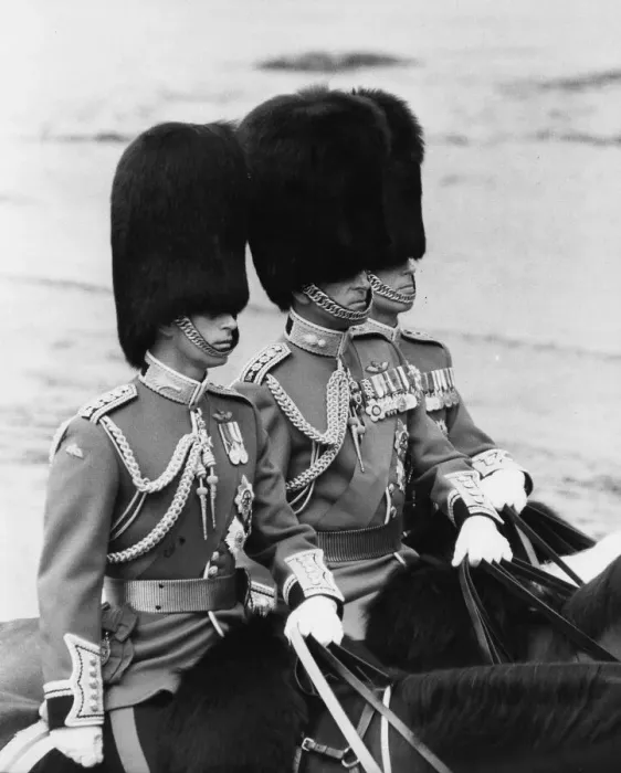 Framed Print : Prince Philip with Prince of Wales, Prince Charles and Prince Edward Framed Print : Prince Philip with Prince of Wales, Prince Charles and Prince Edward