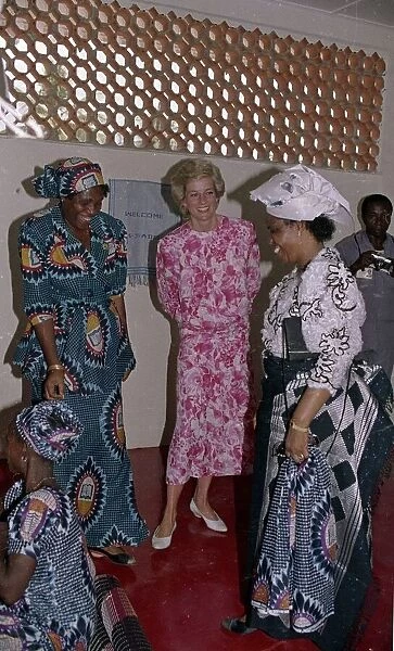 Prince and Princess of Wales Official Visit to Nigeria in West Africa