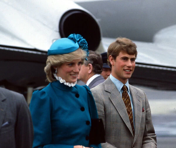 Prince and Princess of Wales tour of Australia and New Zealand in the Spring of 1983