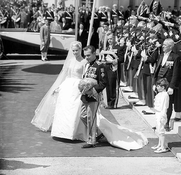 Prince Rainier of Monaco and Grace Kelly (Princess Grace