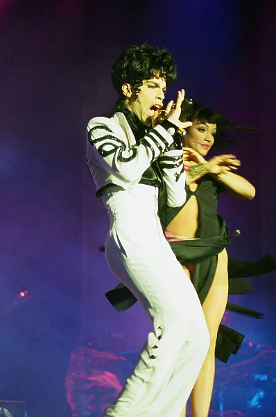 Prince seen here performing at BBC Broadcasting House as part of his Act II tour 7th