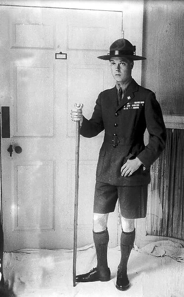 Prince of Wales in Scouts uniform Circa 1924