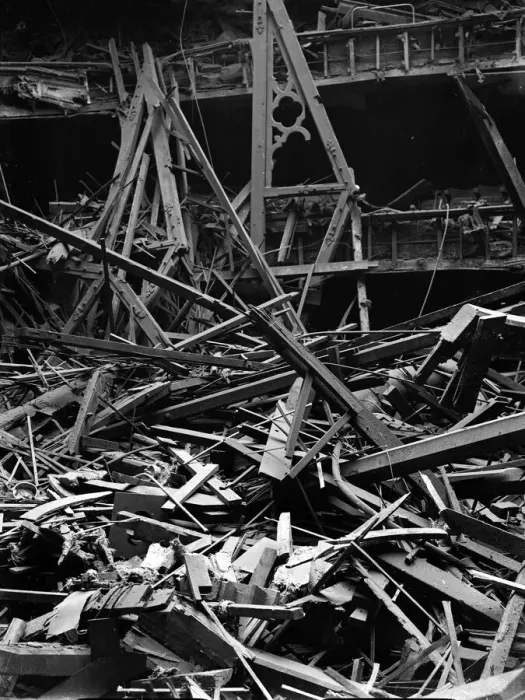 Framed Print : The Prince of Wales Theatre, Broad Street, Birmingham, was a casualty of one of