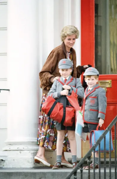 William Prince George School Shoes Prince William And Prince Harry