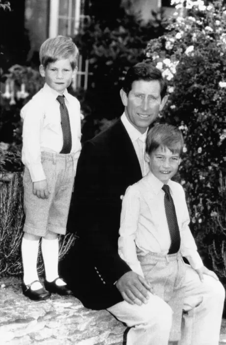 Framed Print : Prince William Collection 1988 Prince Charles Prince of Wales with Prince William Framed Print : Prince William Collection 1988 Prince Charles Prince of Wales with Prince William