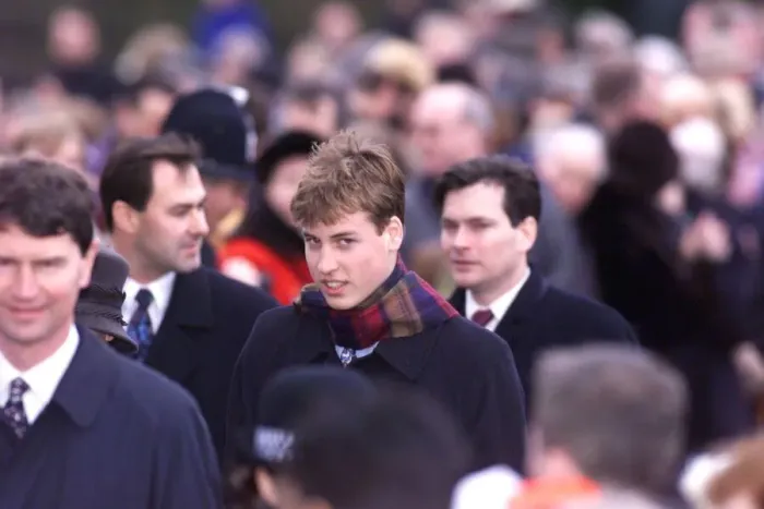 Framed Print : Prince William Collection 1998 Prince William at Sandringham December 1998