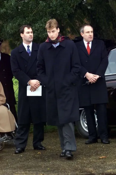 Framed Print : Prince William Collection 1998 Prince William at Sandringham December 1998