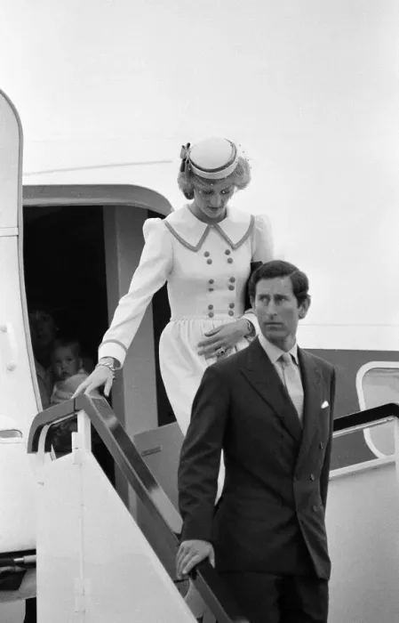 Framed Print : Prince William, Prince Charles, Prince of Wales and Diana