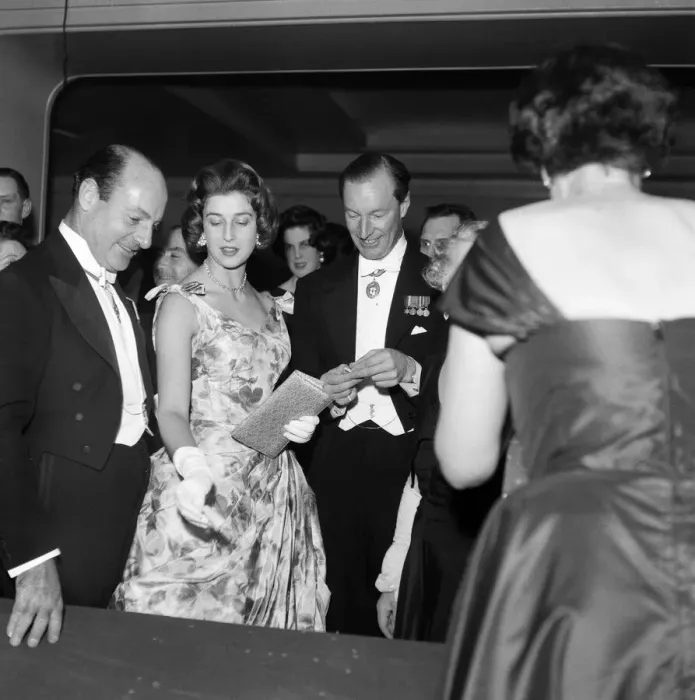 Framed Print : Princess Alexandra of Kent attends the Rose Ball at the Grosvenor House Hotel
