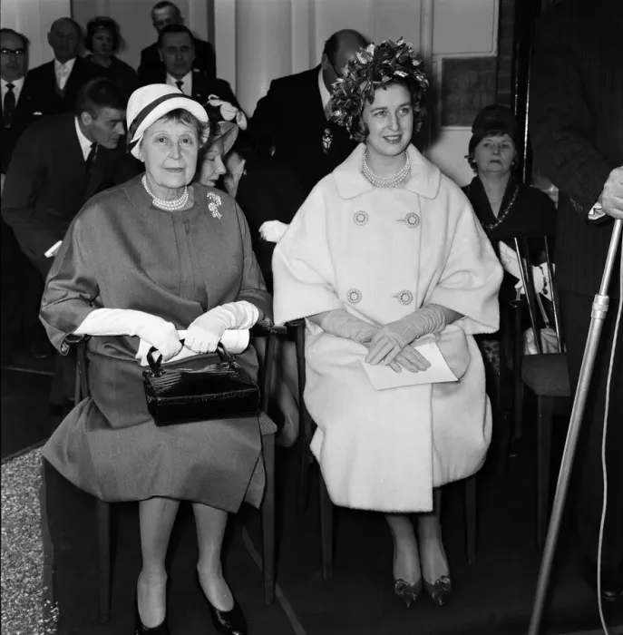 Framed Print : Princess Alexandra of Kent opened the rebuilt variety artists benevolent fund