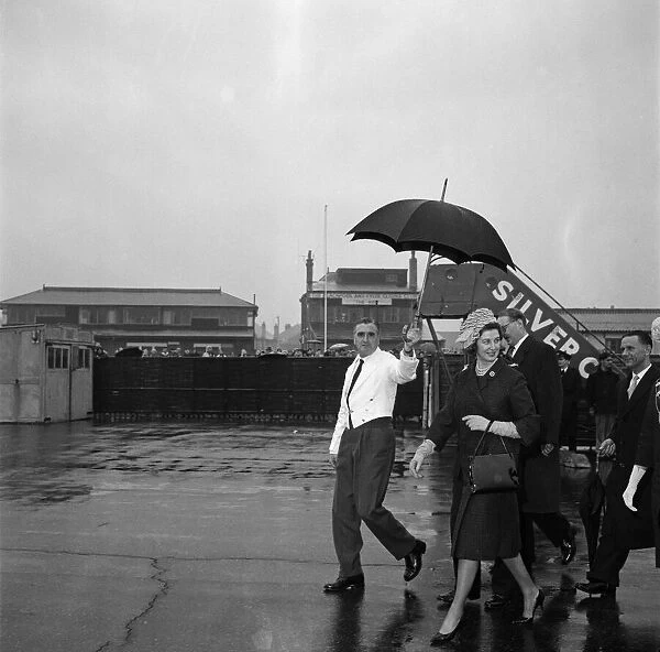 Princess Alexandra of Kent visits Blackpool, Lancashire. 24th April 1962