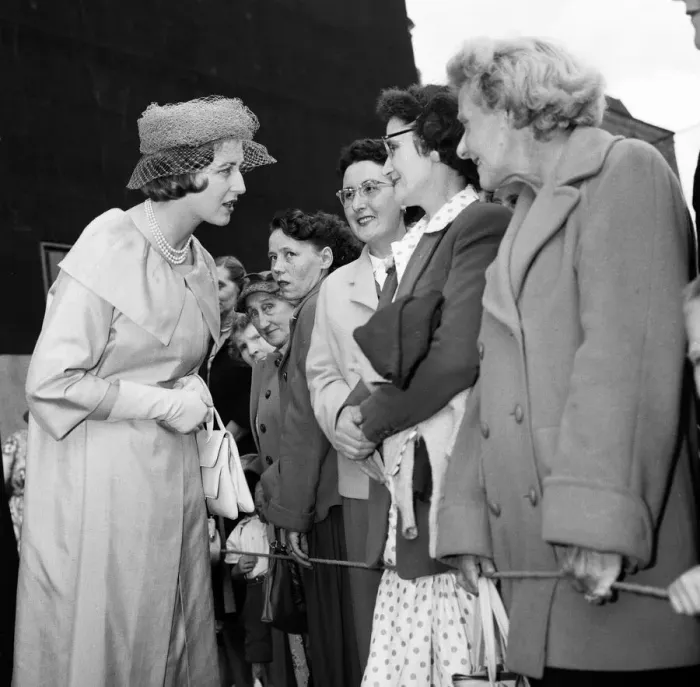 Framed Print : Princess Alexandra of Kent visits the Greencoat and Redcoat Schools in Stepney, London Framed Print : Princess Alexandra of Kent visits the Greencoat and Redcoat Schools in Stepney, London