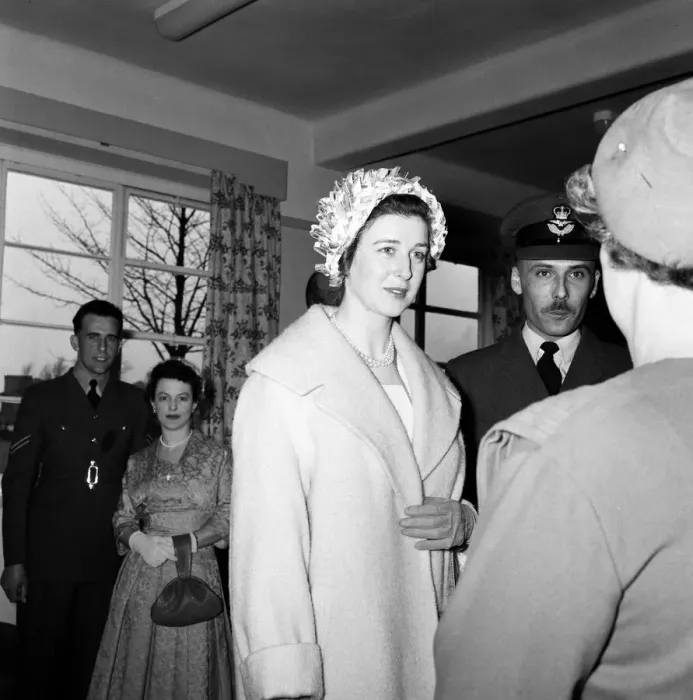 Framed Print : Princess Alexandra of Kent visits RAF Wattisham, Suffolk. 13th April 1960 Framed Print : Princess Alexandra of Kent visits RAF Wattisham, Suffolk. 13th April 1960