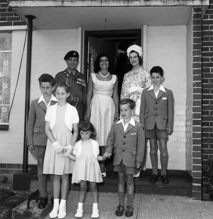 Framed Print : Princess Alexandra of Kent, who became Honorary Colonel of the 1st Battalion The Durham