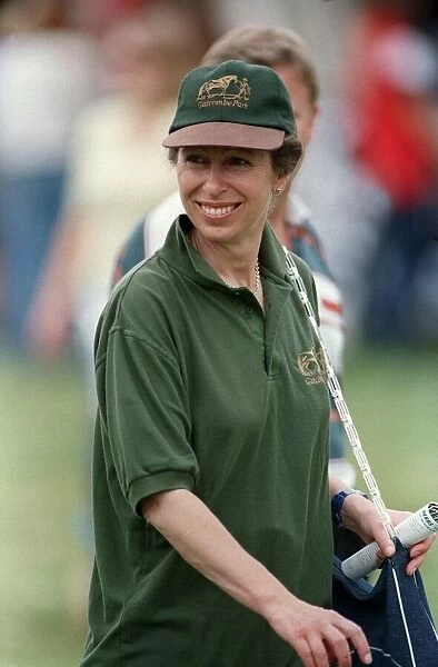 Princess Anne August 98 At horse trials at her Gatcombe Park home