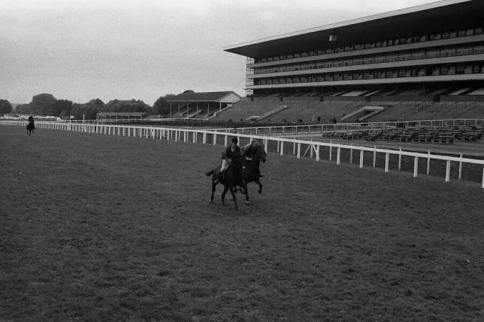 Framed Print : Princess Anne Horseracing 1969 Princess Anne with Richard Meade Horseman