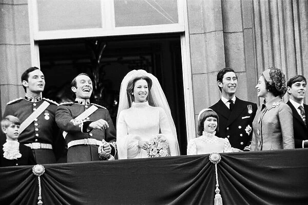 Princess Anne and Mark Phillips Wedding, November 1973 A day of great pride