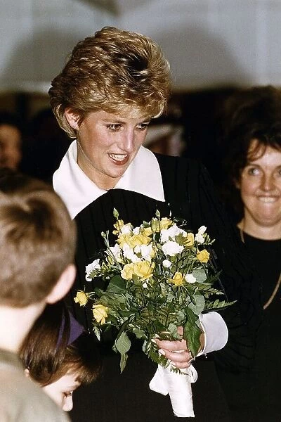 Princess Diana attends A Night Before Christmas