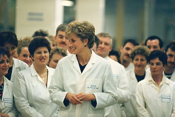 Princess Diana, HRH The Princess of Wales, Princess Diana in the North East of England