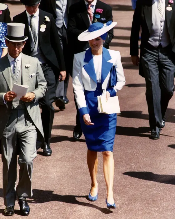 Framed Print : Princess Diana with her husband Prince Charles attending Royal Ascot Framed Print : Princess Diana with her husband Prince Charles attending Royal Ascot