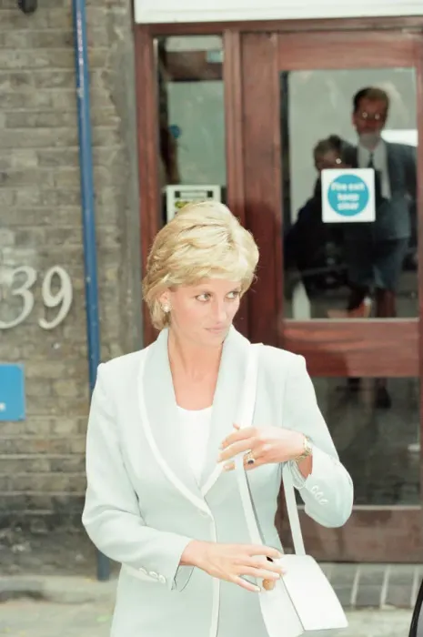 Framed Print : Princess Diana, keeps her first engagement as a divorced woman
