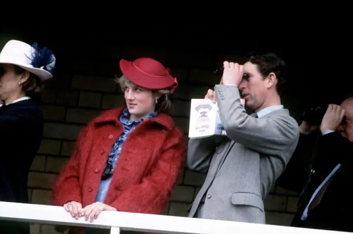 Framed Print : Princess Diana Prince Charles at the Grand National. 3rd April 1982 Framed Print : Princess Diana Prince Charles at the Grand National. 3rd April 1982