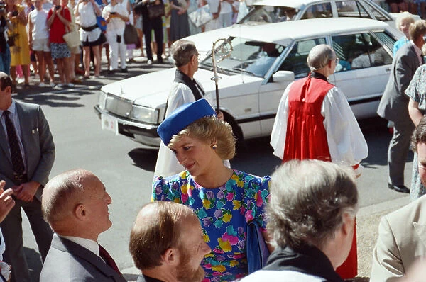 Princess Diana and Prince Charles overseas visit to Australia for the bicentennial