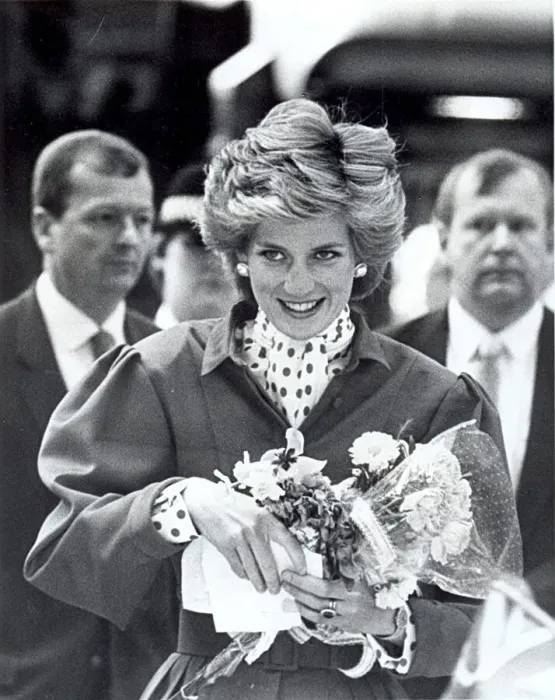Framed Print : Princess Diana the Princess of Wales. (North East visits) Framed Print : Princess Diana the Princess of Wales. (North East visits)